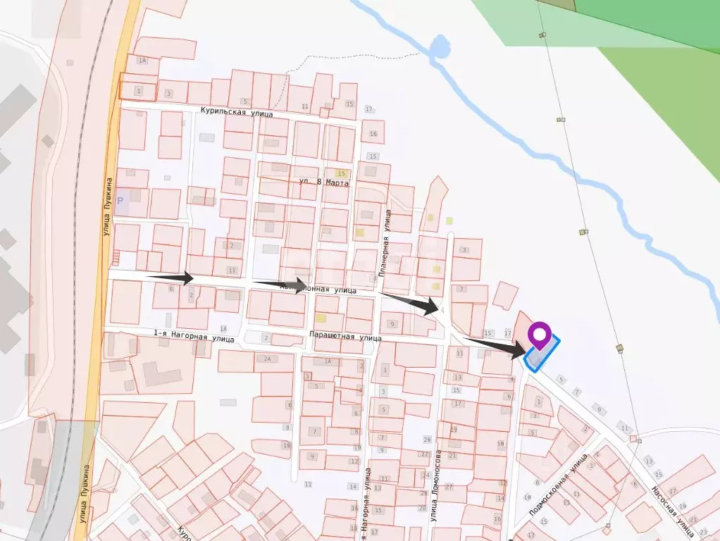 Дом в Сахалинская область, Долинск Насосная ул., 1 (63 м) - Фото 1