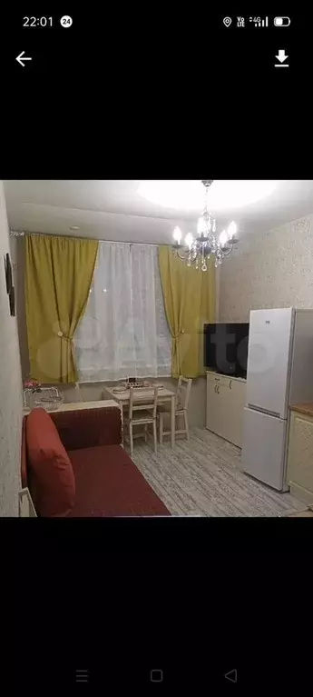 1-к. квартира, 37,5 м, 6/9 эт. - Фото 0