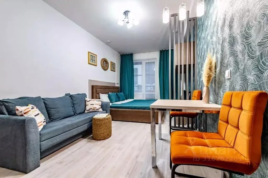 1-к кв. Санкт-Петербург Пулковское ш., 14Е (26.0 м) - Фото 0