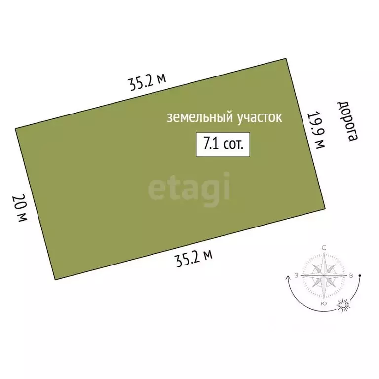 Участок в Тюменская область, Тюменский муниципальный округ, Серебряный ... - Фото 1