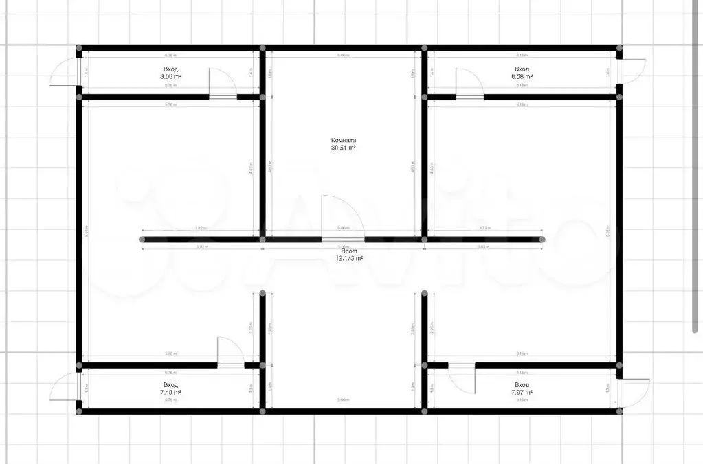 Продам помещение свободного назначения, 202 м - Фото 0