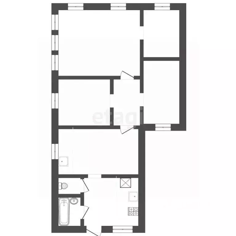 Дом в Оренбургская область, Оренбург 1 Мая ул., 120 (67 м) - Фото 1