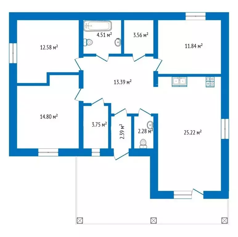 Дом в Тюменская область, Вагайский муниципальный округ, Шестовское ... - Фото 1