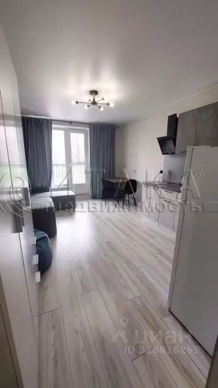 Студия Санкт-Петербург Комендантский просп., 55к1 (24.0 м) - Фото 1