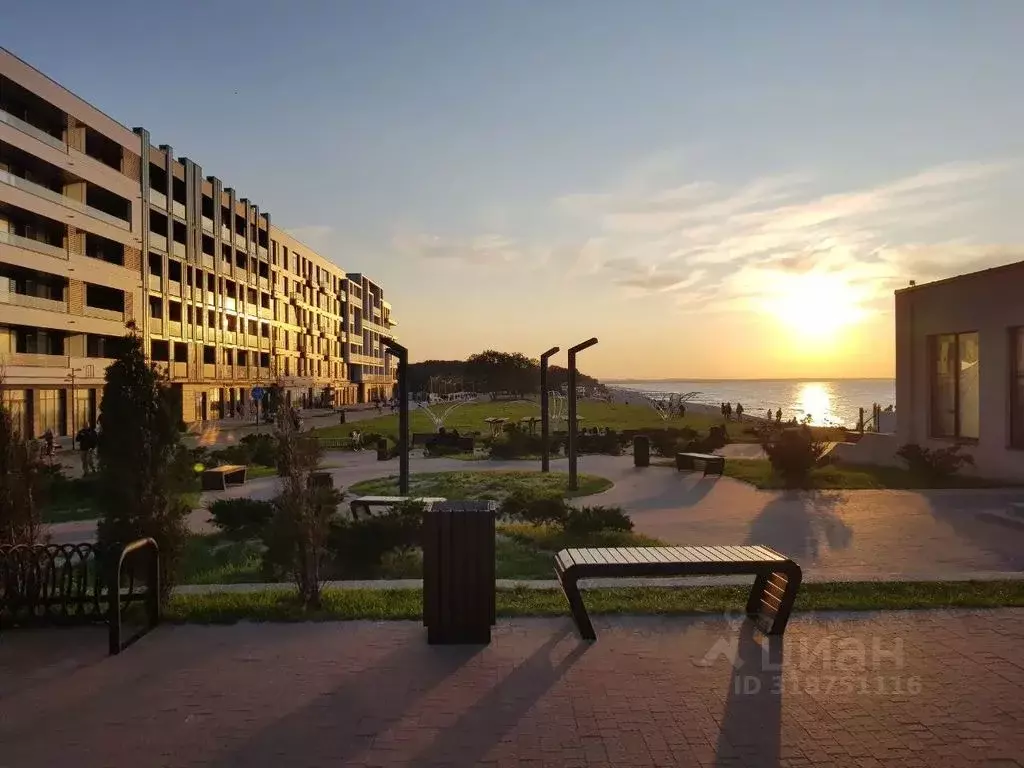 Студия Калининградская область, Зеленоградск ул. Гагарина, 87 (30.0 м) - Фото 1