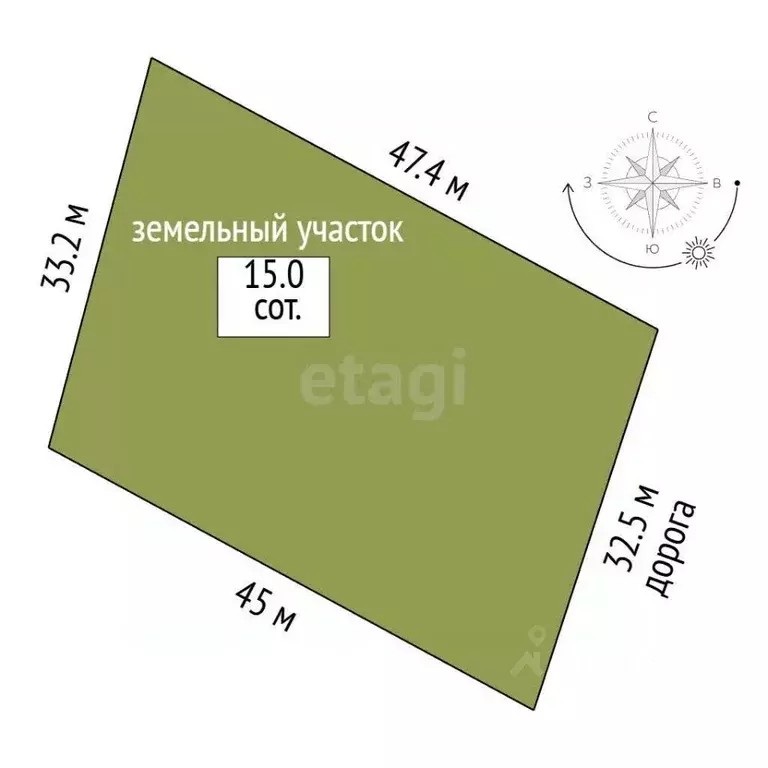 Участок в Челябинская область, Касли ул. Заветы Ильича (15.0 сот.) - Фото 2