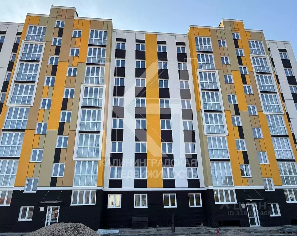 1-к кв. Калининградская область, Балтийск Базарный пер., 2 (35.0 м) - Фото 1