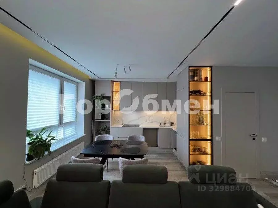 3-к кв. Москва, Москва, Московский г. ул. Никитина, 11к10 (81.6 м) - Фото 2
