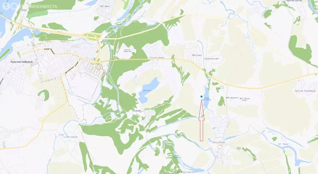 Участок в хутор Бурковский, Счастливая улица (12.5 м) - Фото 1