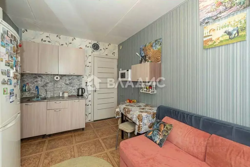 1-к кв. Владимирская область, Владимир Добросельская ул., 2в (31.4 м) - Фото 1