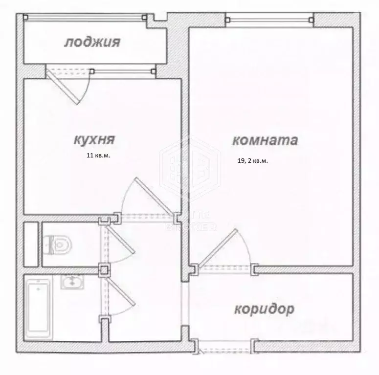 1-к кв. Москва ул. Васильцовский Стан, 10к1 (42.2 м) - Фото 2