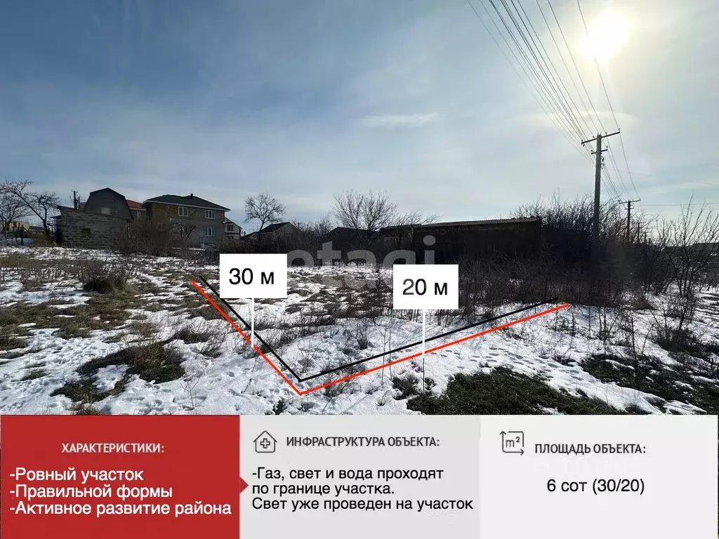 Участок в Крым, Симферополь ул. Къуруджи, 33 (6.0 сот.) - Фото 0