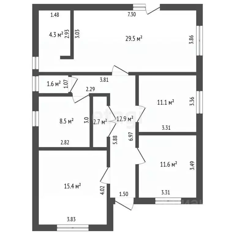 Дом в Ростовская область, Батайск Газетный пер. (118 м) - Фото 2