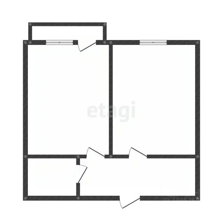 1-к кв. Иркутская область, Иркутск ул. Бородина, 4 (47.0 м) - Фото 2