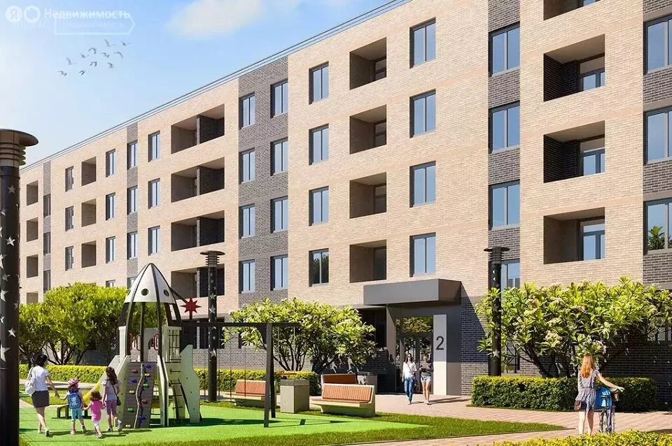 1-комнатная квартира: деревня Дударева, улица Сергея Джанбровского, ... - Фото 2