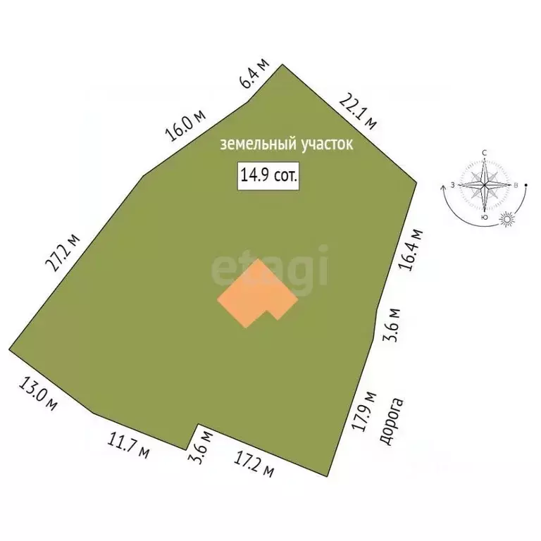 Участок в Крым, Ялта муниципальный округ, Виноградное пгт ул. ... - Фото 2