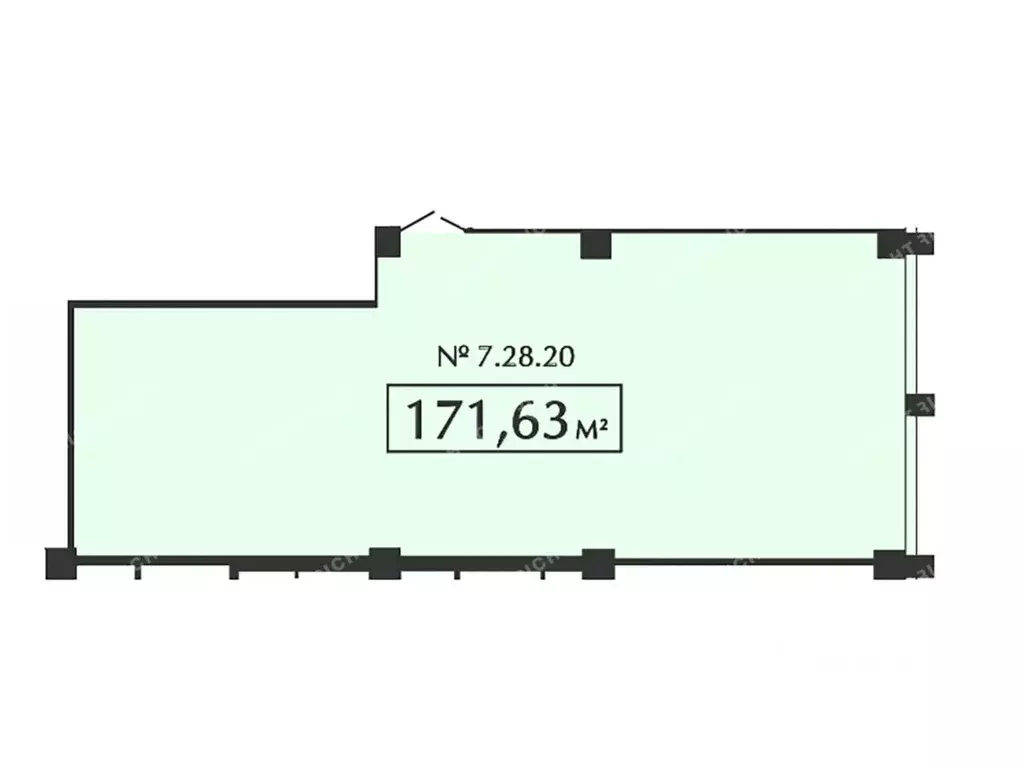 Офис в Санкт-Петербург Левашовский просп., 13И (172 м) - Фото 2