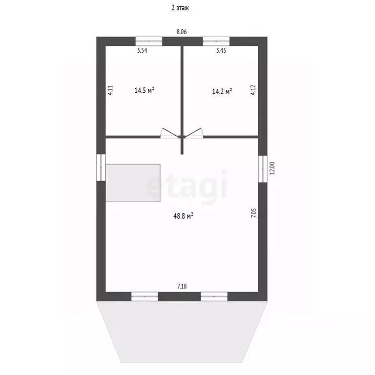Дом в Саха (Якутия), Якутск Хатын-Юряхское шоссе, 7-й км, 5/7 (165 м) - Фото 2