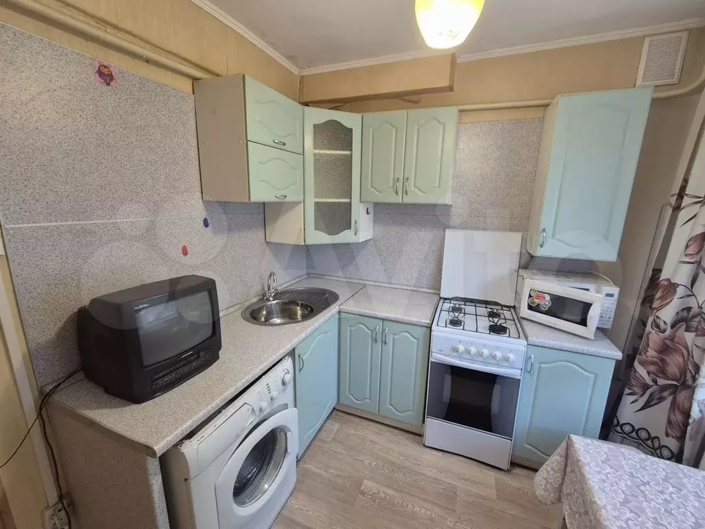 1-к. квартира, 36 м, 1/5 эт. - Фото 1