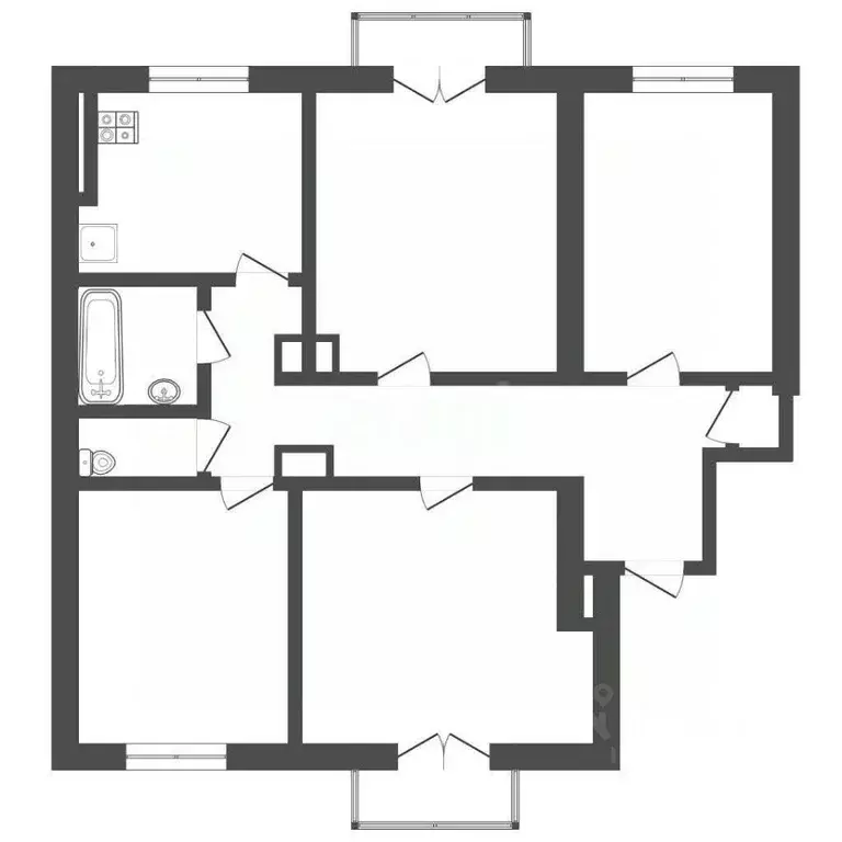 4-к кв. Ярославская область, Ярославль ул. Свободы, 81/33 (105.6 м) - Фото 2