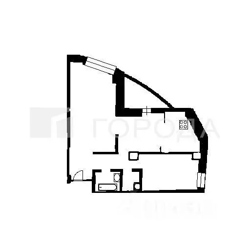 2-к кв. Новосибирская область, Новосибирск ул. Галущака, 15 (65.0 м) - Фото 2