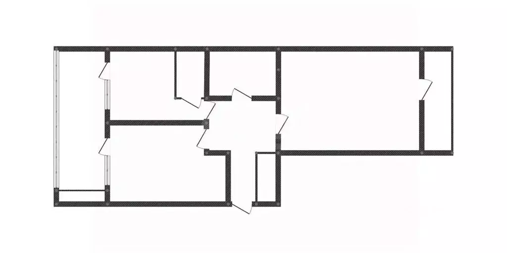3-к кв. Татарстан, Казань Комсомольская ул., 1 (69.8 м) - Фото 2
