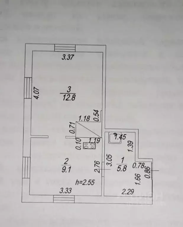 1-к кв. Саратовская область, Вольск ул. Талалихина, 106 (27.7 м) - Фото 1