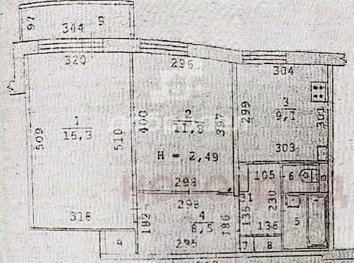 2-к кв. свердловская область, екатеринбург ул. таватуйская, 1б (52.0 . - Фото 1