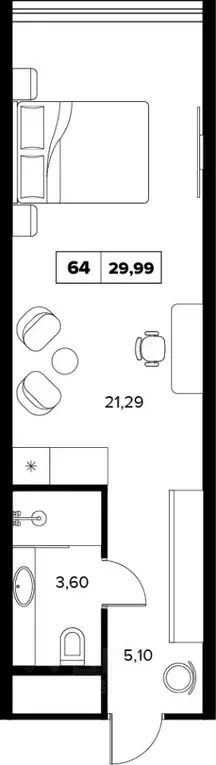 1-к кв. Краснодарский край, Сочи Культурное Уч-Дере мкр, ул. Семашко, ... - Фото 1