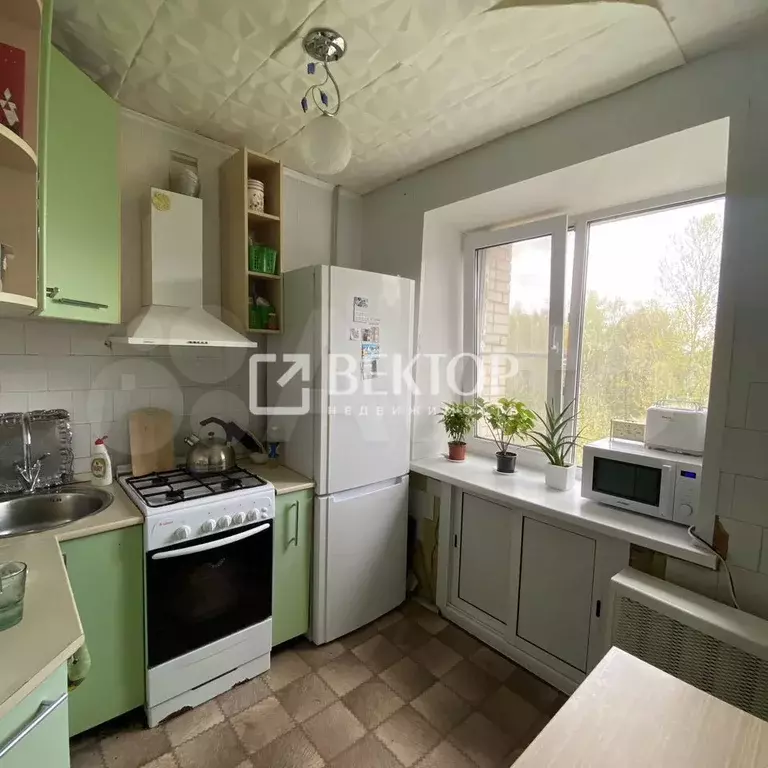 2-к. квартира, 46 м, 5/9 эт. - Фото 1