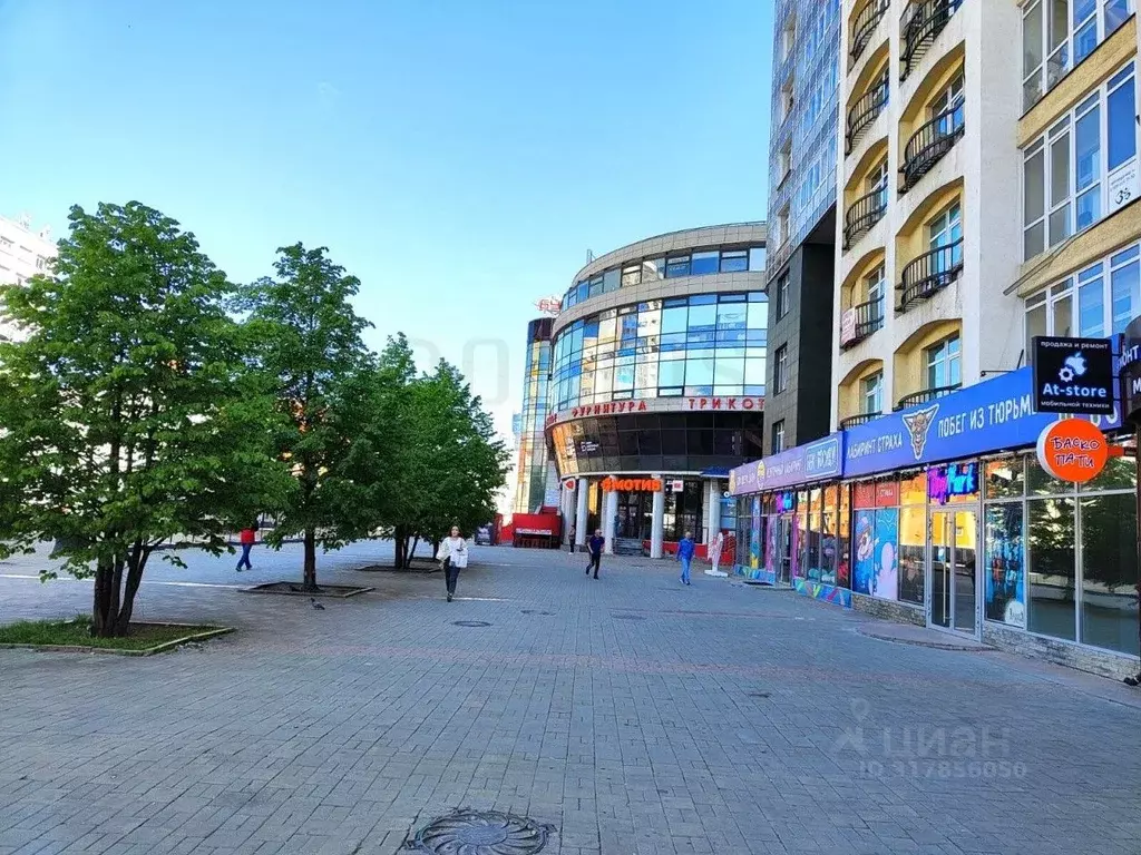 Торговая площадь в Свердловская область, Екатеринбург ул. Вайнера, 21 ... - Фото 1