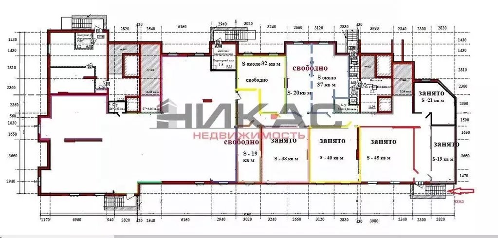 Торговая площадь в Ярославская область, Ярославль ул. Батова, 6 (57 м) - Фото 1