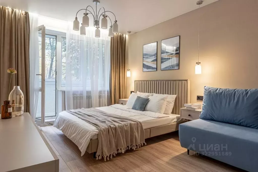 1-к кв. Татарстан, Казань ул. Адоратского, 27а (35.0 м) - Фото 1