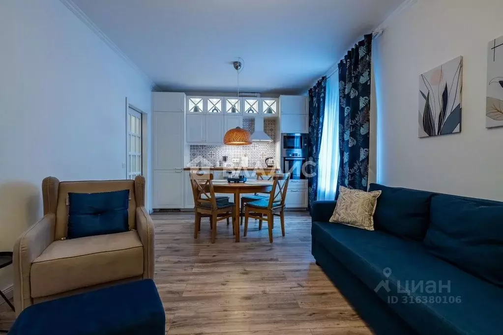 2-к кв. Санкт-Петербург Петергофское ш., 72к4 (60.8 м) - Фото 1