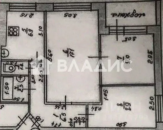3-к кв. Нижегородская область, Нижний Новгород ул. Адмирала Васюнина, ... - Фото 2
