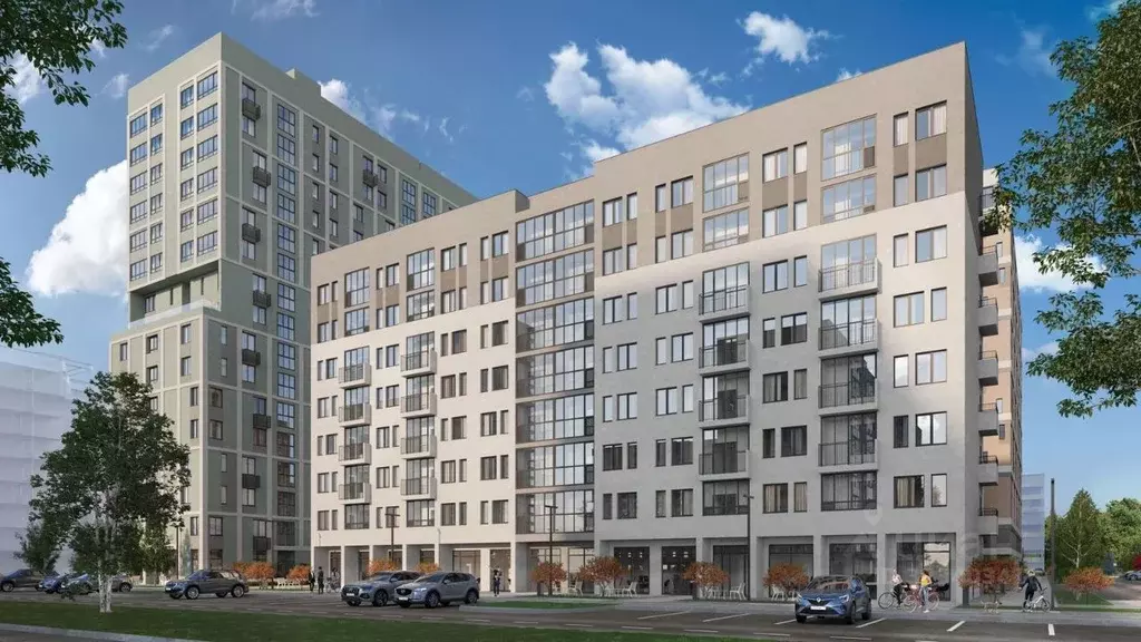 Студия Тюменская область, Тюмень ул. Василия Малкова, 9 (37.26 м) - Фото 2