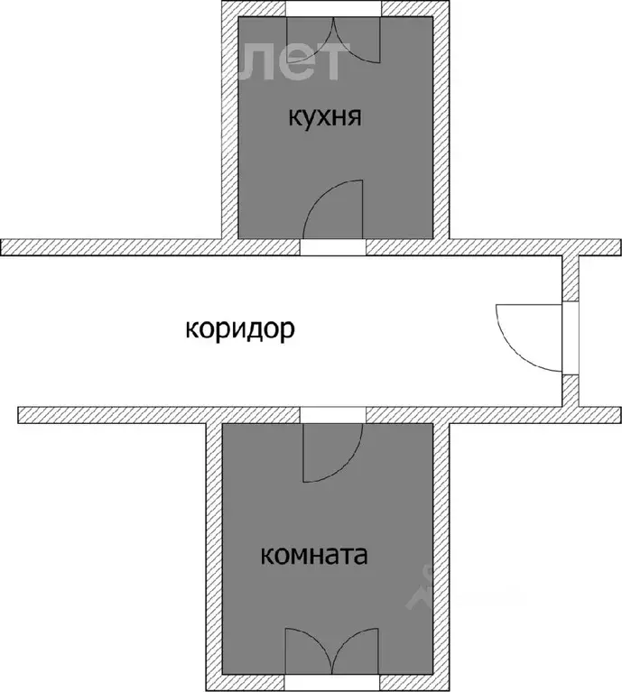 Комната Смоленская область, Смоленск ул. Кутузова, 1 (18.9 м) - Фото 1