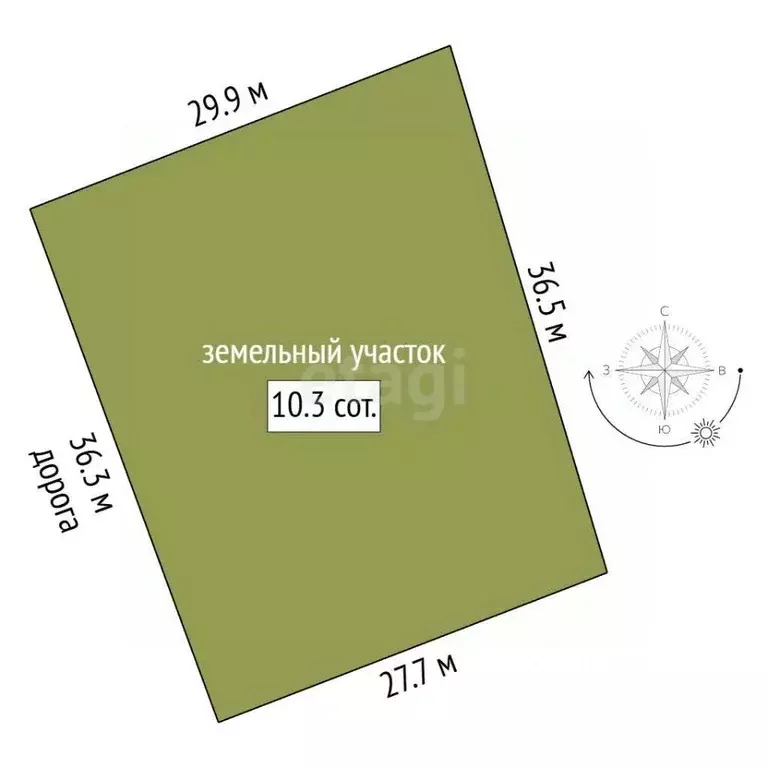 Участок в Костромская область, Красносельский район, Шолоховское ... - Фото 2