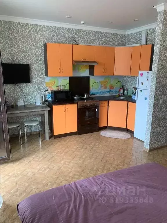 Студия Тюменская область, Тюмень ул. Тимофея Чаркова, 79к3 (28.0 м) - Фото 0