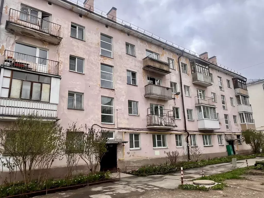 1-к. квартира, 32 м, 2/4 эт. - Фото 0