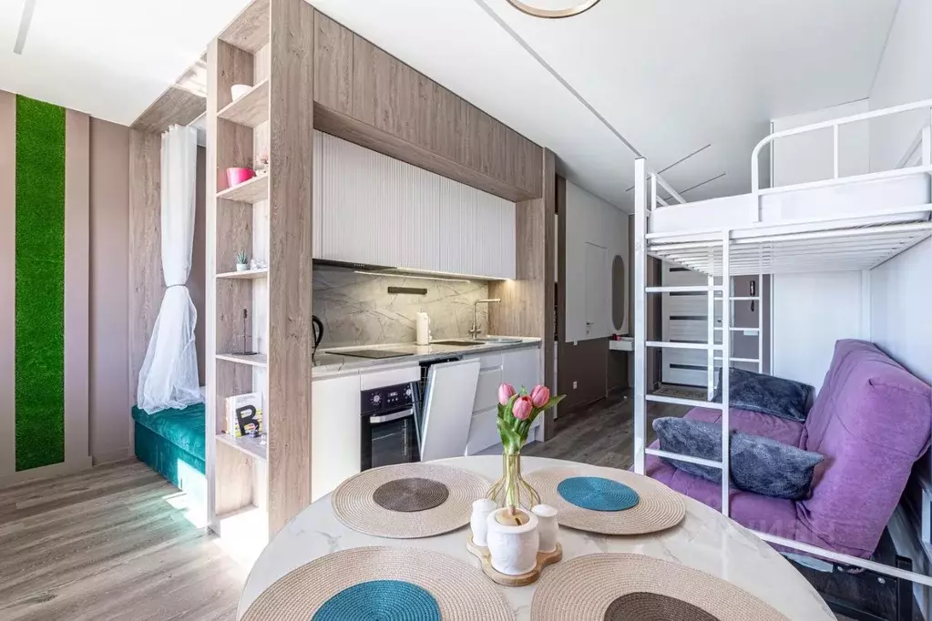 1-к кв. Татарстан, Казань ул. Родины, 26Б (35.0 м) - Фото 1