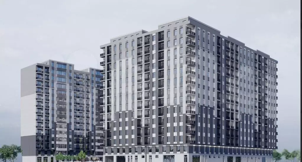 Квартира-студия, 26 м, 10/16 эт. - Фото 1