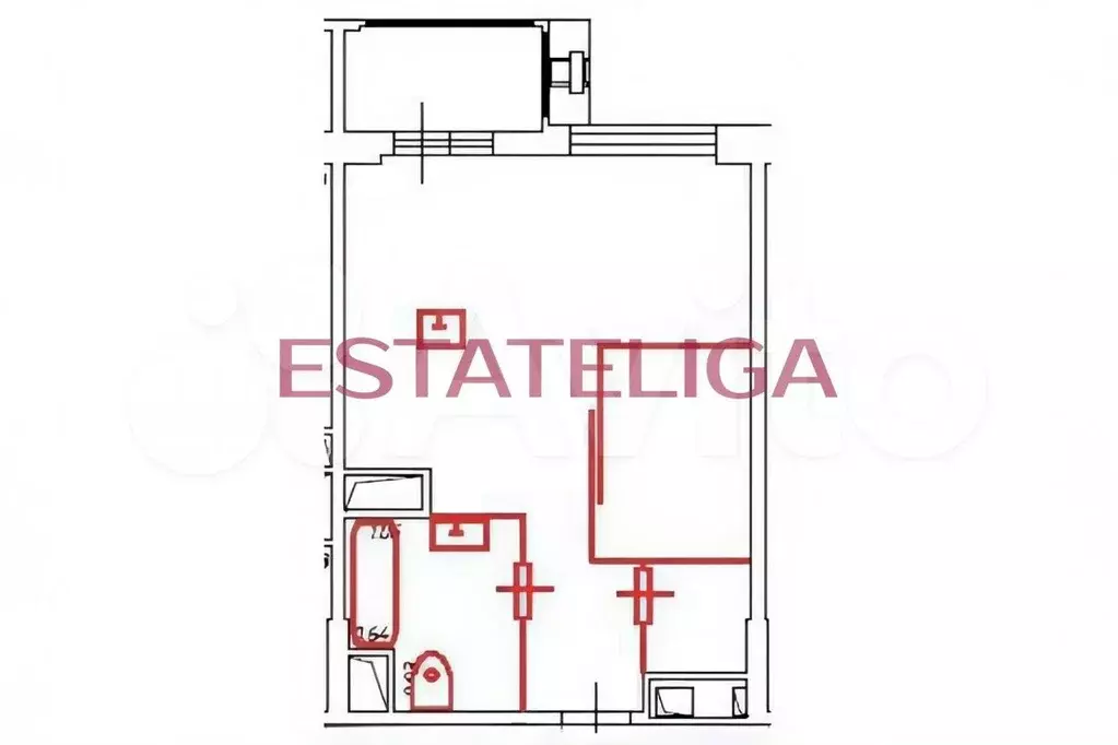2-к. квартира, 50 м, 7/21 эт. - Фото 0