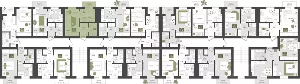 1-к кв. Калининградская область, Гурьевск  (22.65 м) - Фото 2
