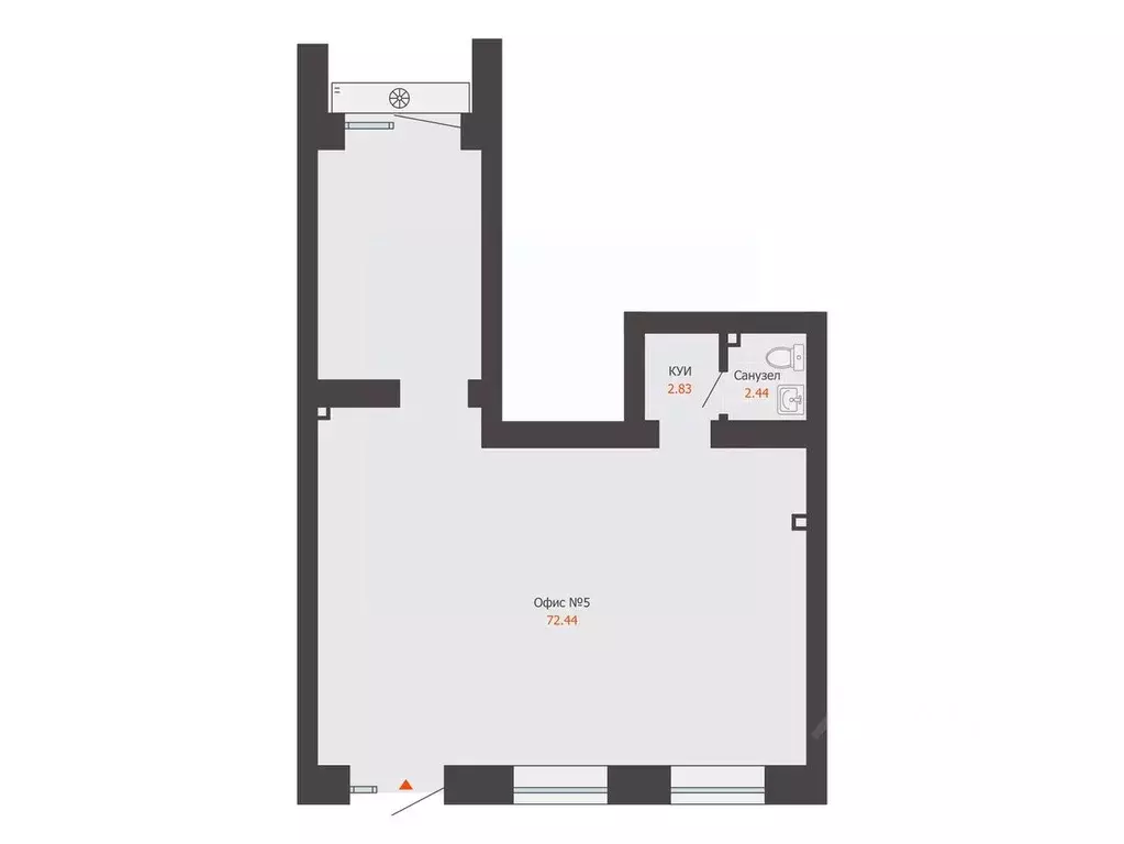 Помещение свободного назначения в Ульяновская область, Ульяновск ул. ... - Фото 1