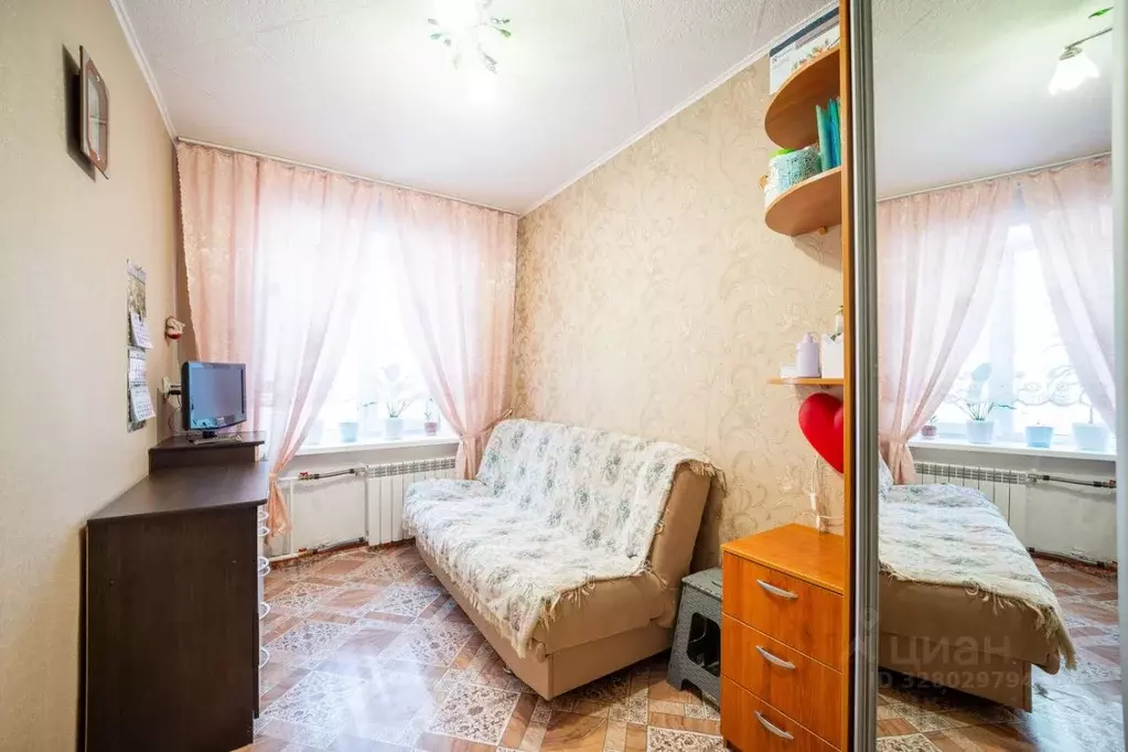 Комната Свердловская область, Екатеринбург ул. Данилы Зверева, 10 (8.7 ... - Фото 2