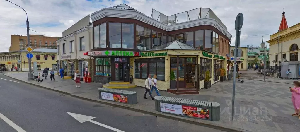 Торговая площадь в Москва ул. Нижняя Радищевская, 5с3 (100 м) - Фото 1