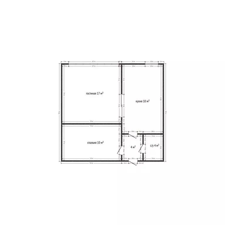 1-комнатная квартира: Махачкала, улица Хаджи Булача, 8Д (42 м) - Фото 1