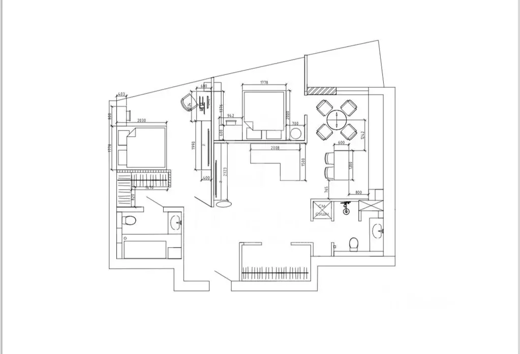 3-к кв. Санкт-Петербург Орловская ул., 1 (78.9 м) - Фото 2