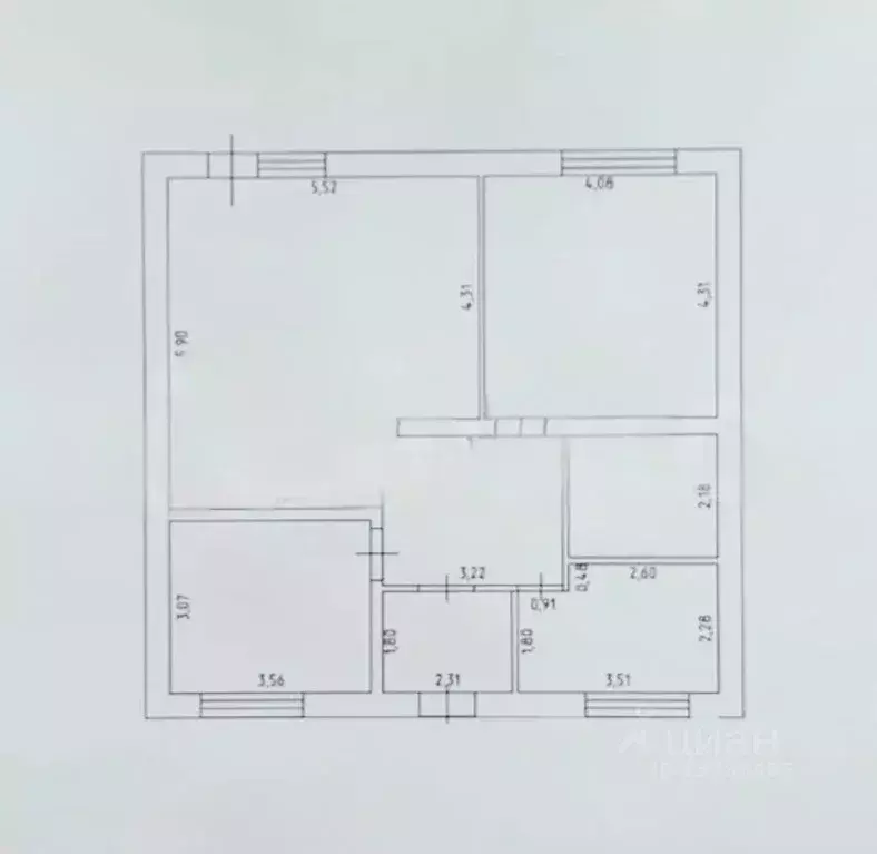 Дом в Кировская область, Слободской район, Шиховское с/пос, д. ... - Фото 2